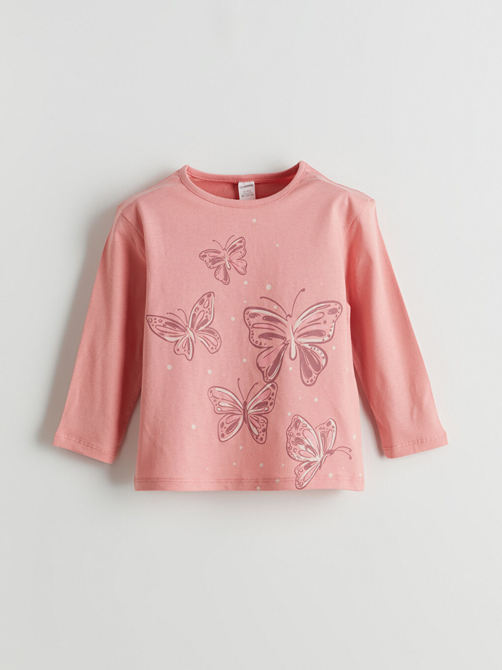 Crew Neck Printed Girls T-Shirt 2-Pack -S5JM82Z1-FFK