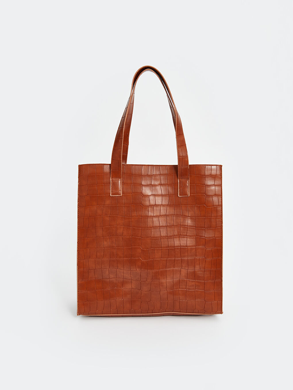 Croc Effect Women's Shoulder Bag