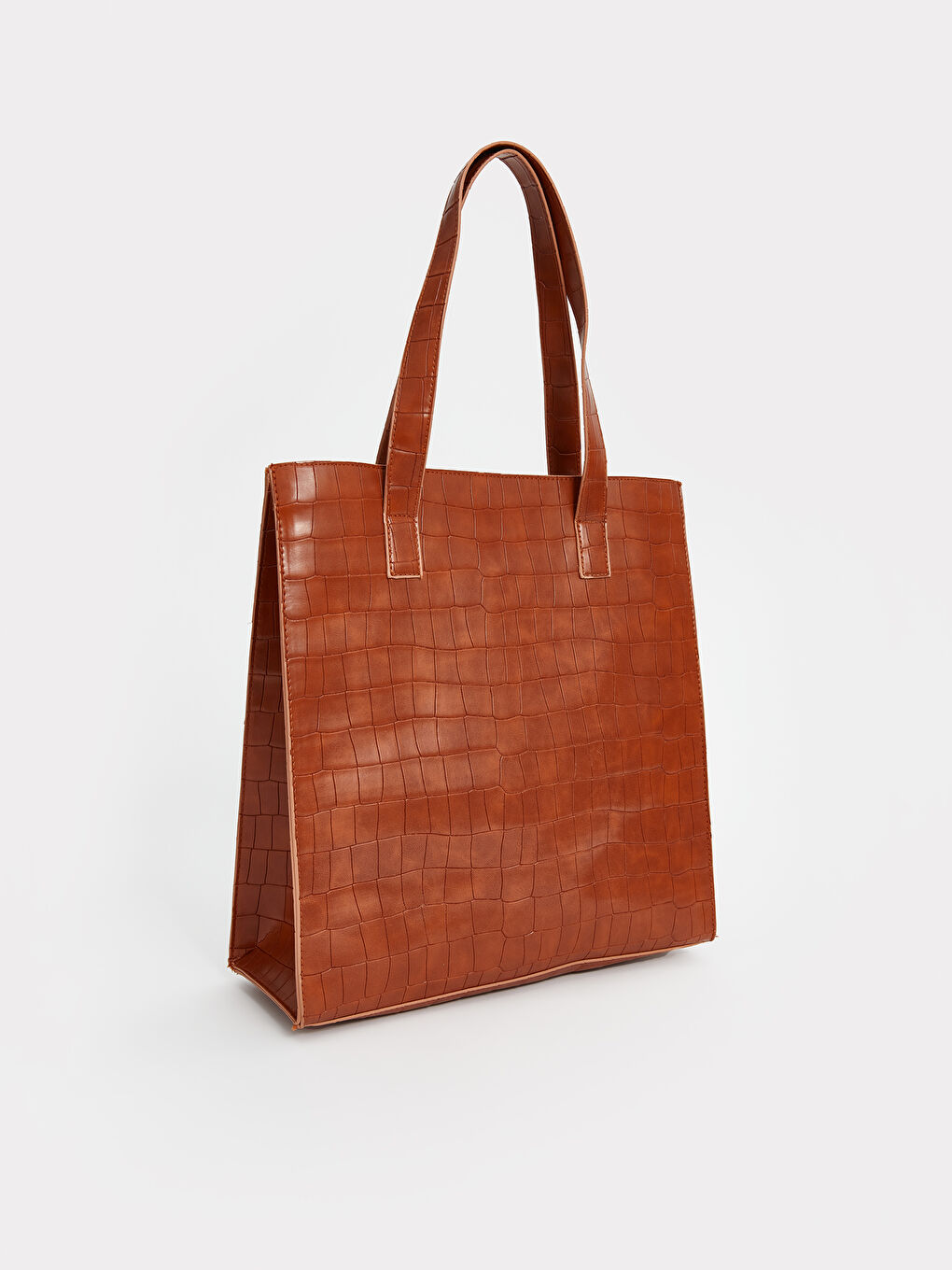 Croc Effect Women's Shoulder Bag-1