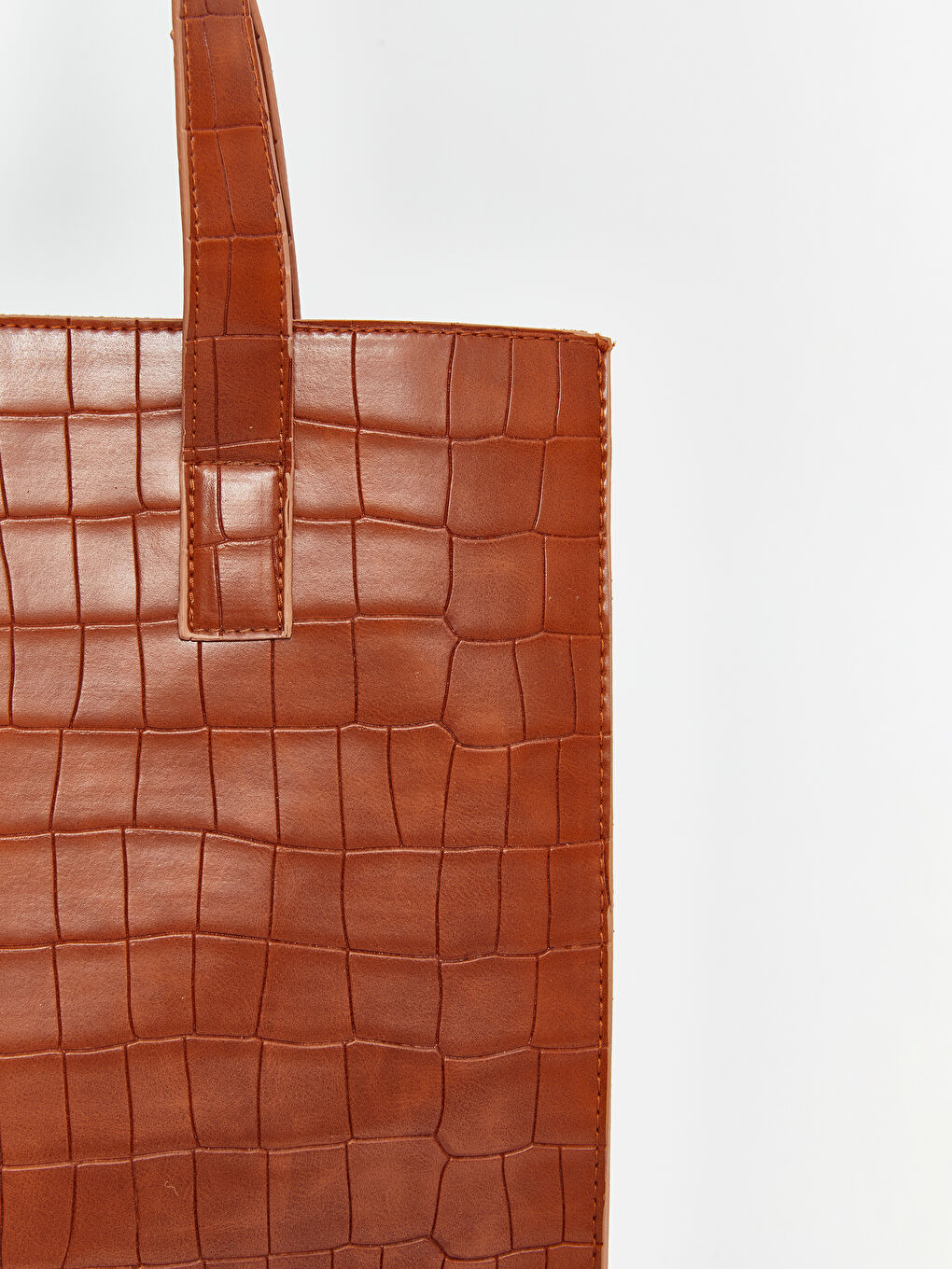 Croc Effect Women's Shoulder Bag-2