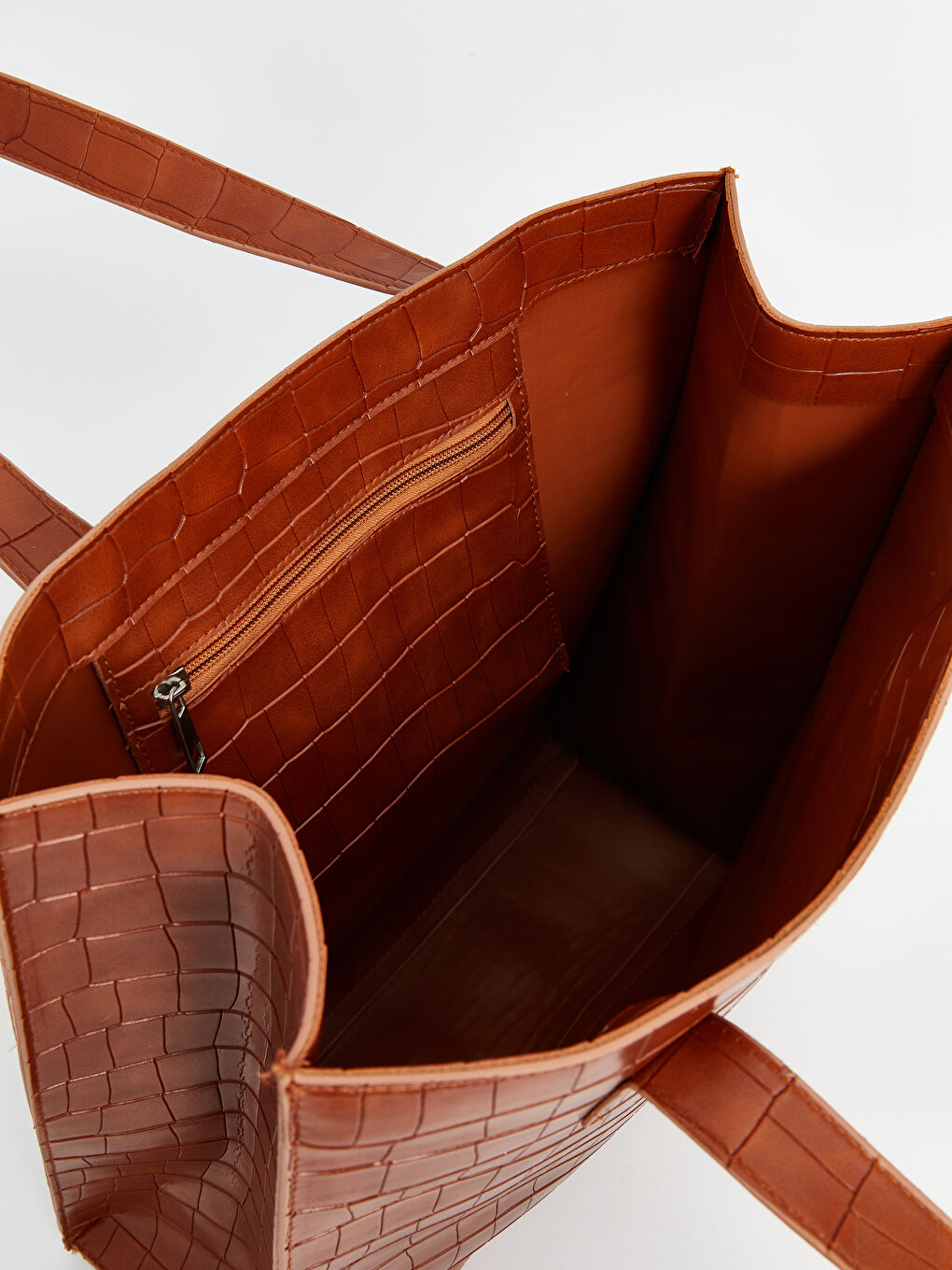 Croc Effect Women's Shoulder Bag-3