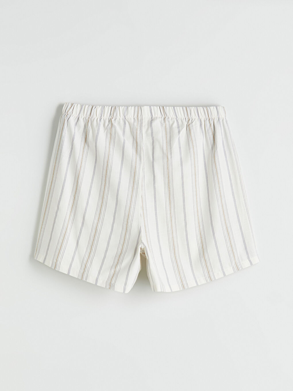 Crew Neck Striped Women's Shortie Pyjama Set -S5JN71Z8-SZ5