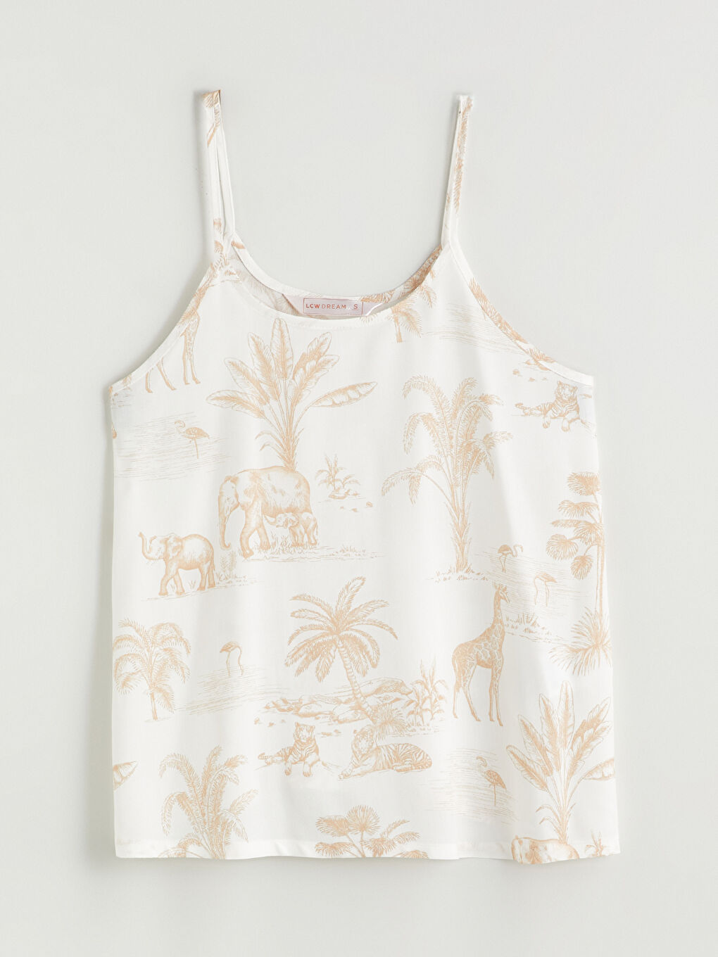 U Neck Printed Women's Pyjama Set -S5JN76Z8-LRA