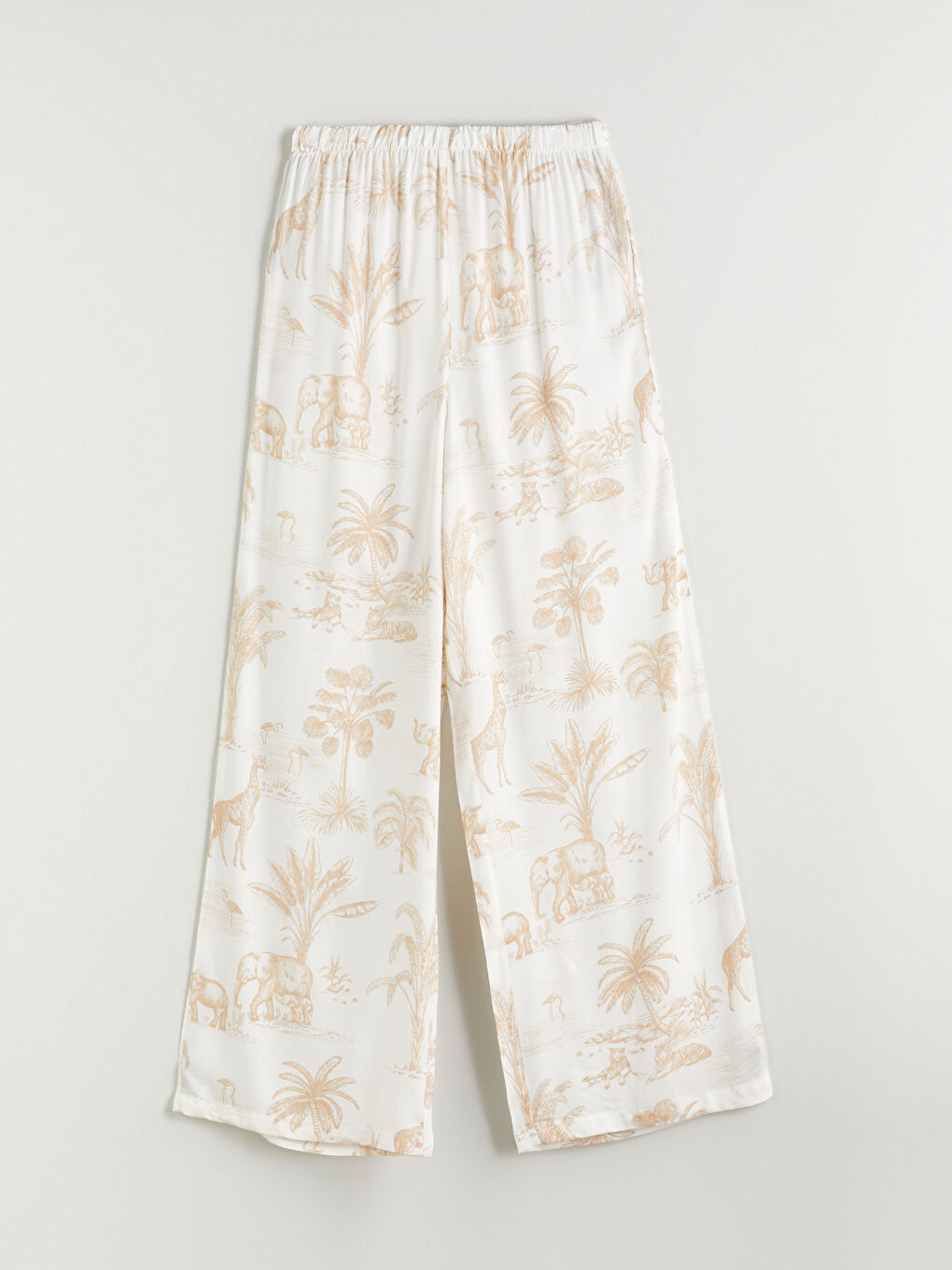 U Neck Printed Women's Pyjama Set -S5JN76Z8-LRA