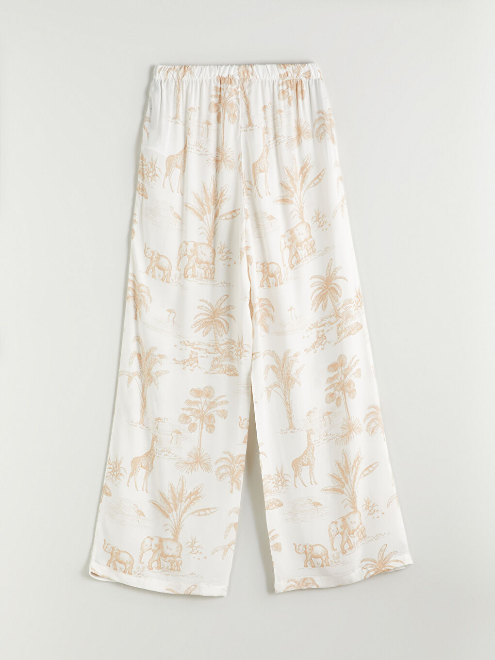 U Neck Printed Women's Pyjama Set -S5JN76Z8-LRA