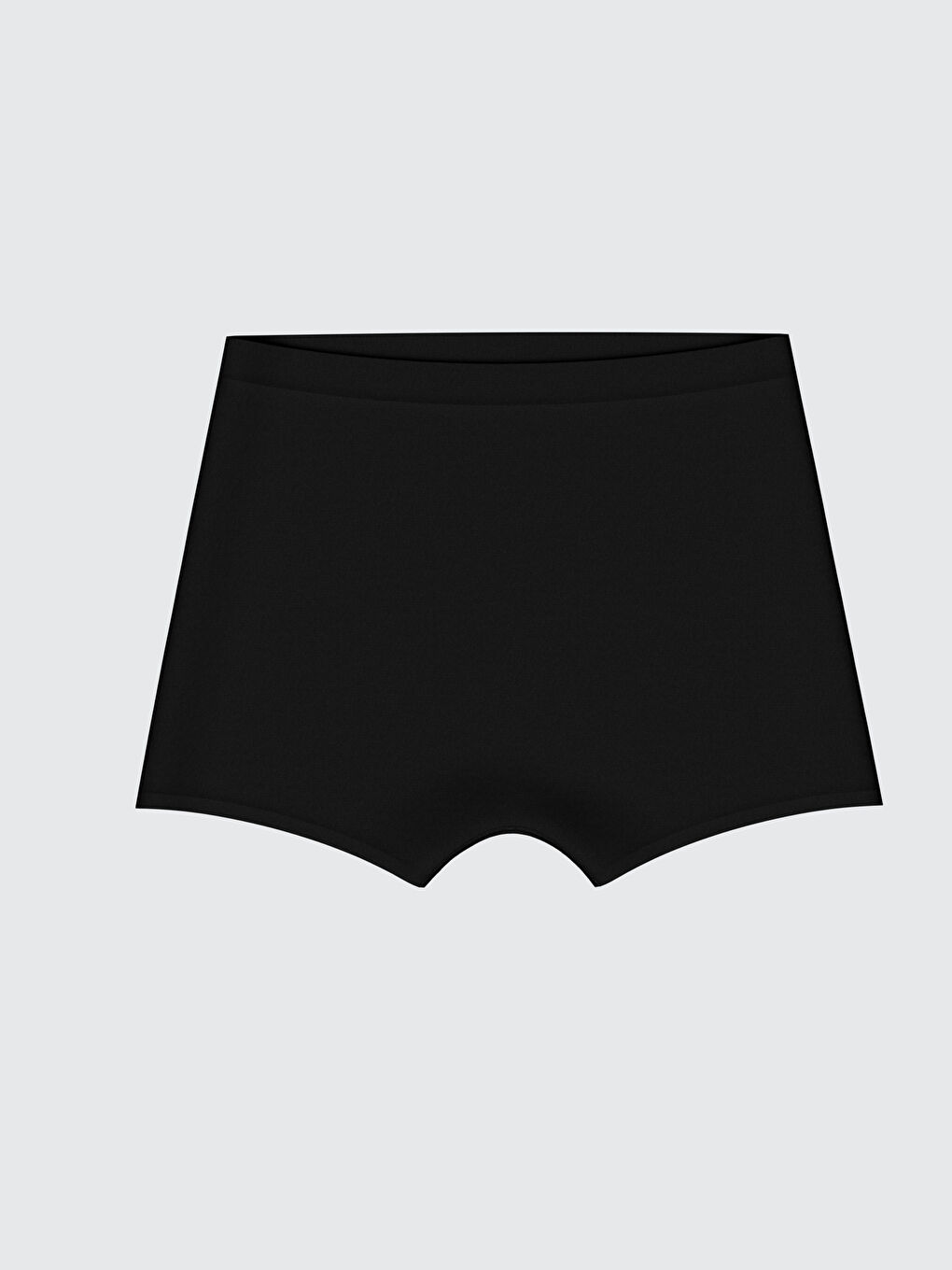 LCW DREAM Siyah Düz Boxer Külot 2'li Paket - 1