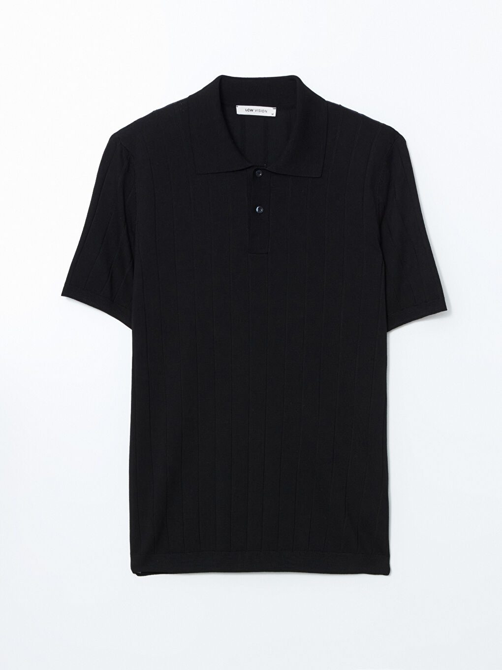 LCW Vision Polo Neck Short Sleeve Men's Knitwear Sweater -W51115Z8-CVL
