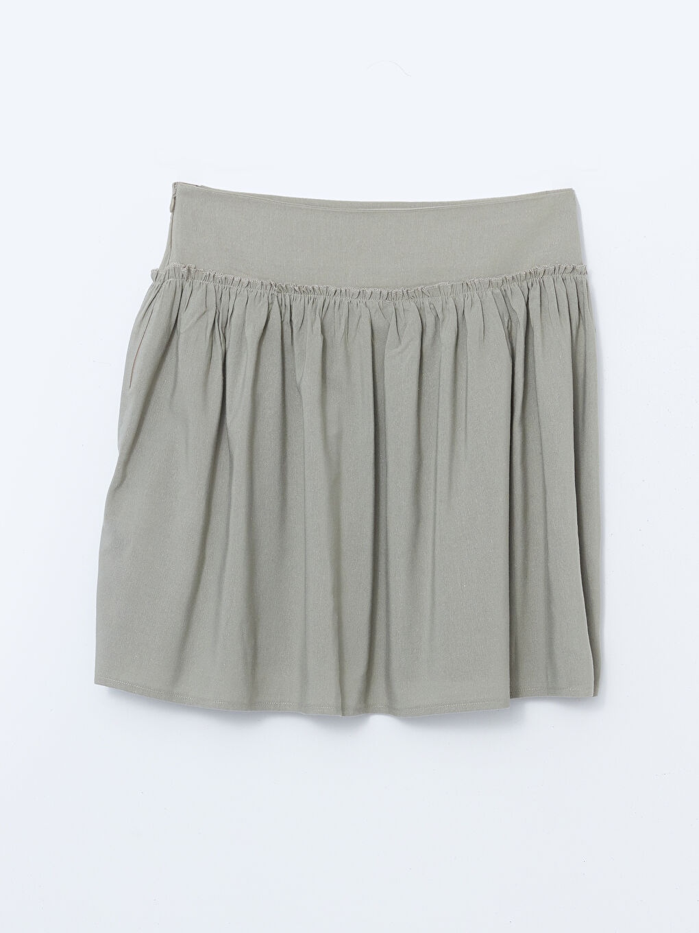 Women's Zipper Waist Straight Skirt -S5JO17Z8-YTC