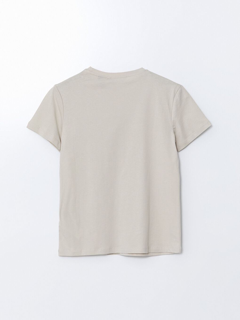 Crew Neck Baby Yoda Printed Women's T-Shirt-5