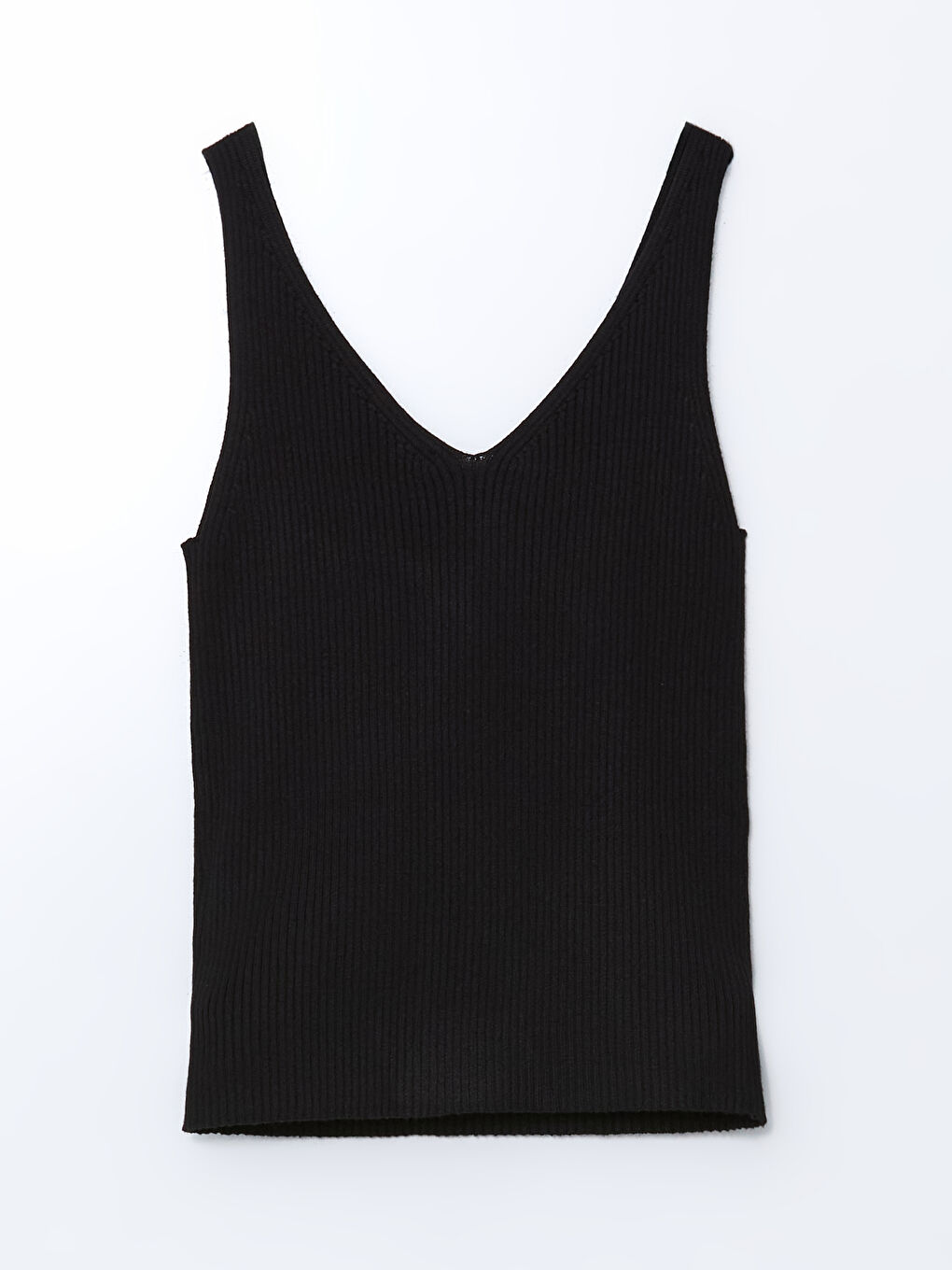 LCW Vision V Neck Women's Knitwear Tank Top -S5JO42Z8-CVL