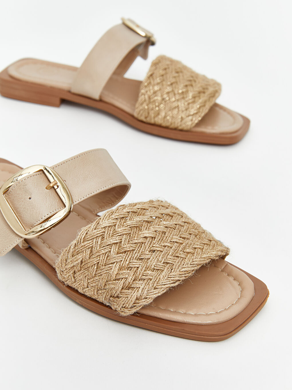 LCW STEPS Double Strap Women's Sliders -S5JO74Z8-V3G
