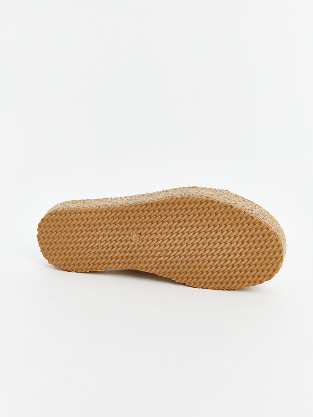 Bej Çift Bantlı Kadın Terlik-5