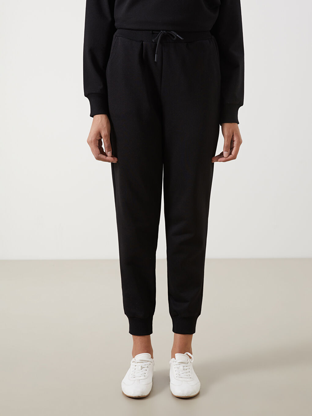 Elastic Waist Women's Jogger Sweatpants -S5JP22Z8-CVL