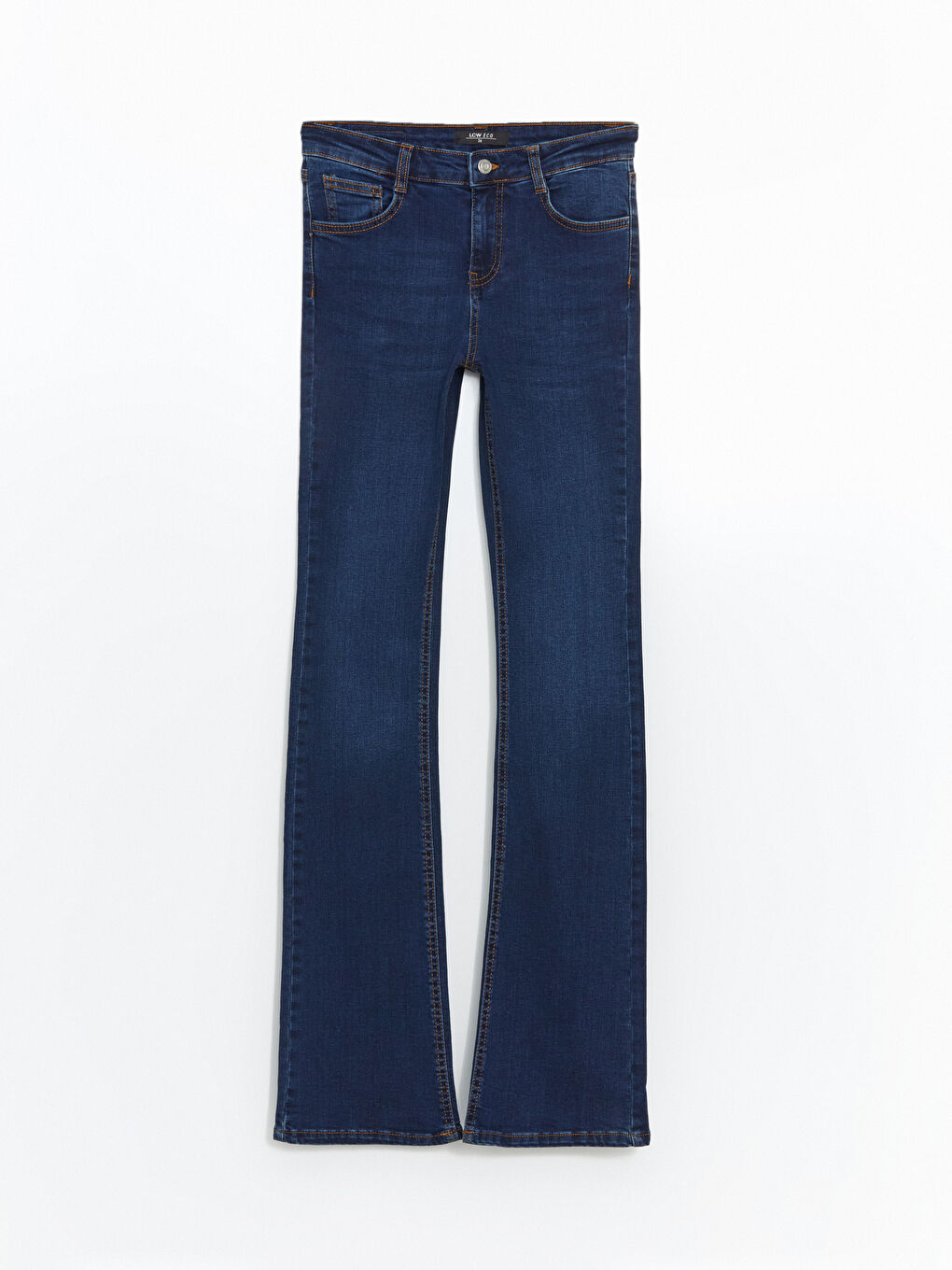 Straight Fit Women's Denim Trousers -S5JP40Z8-309