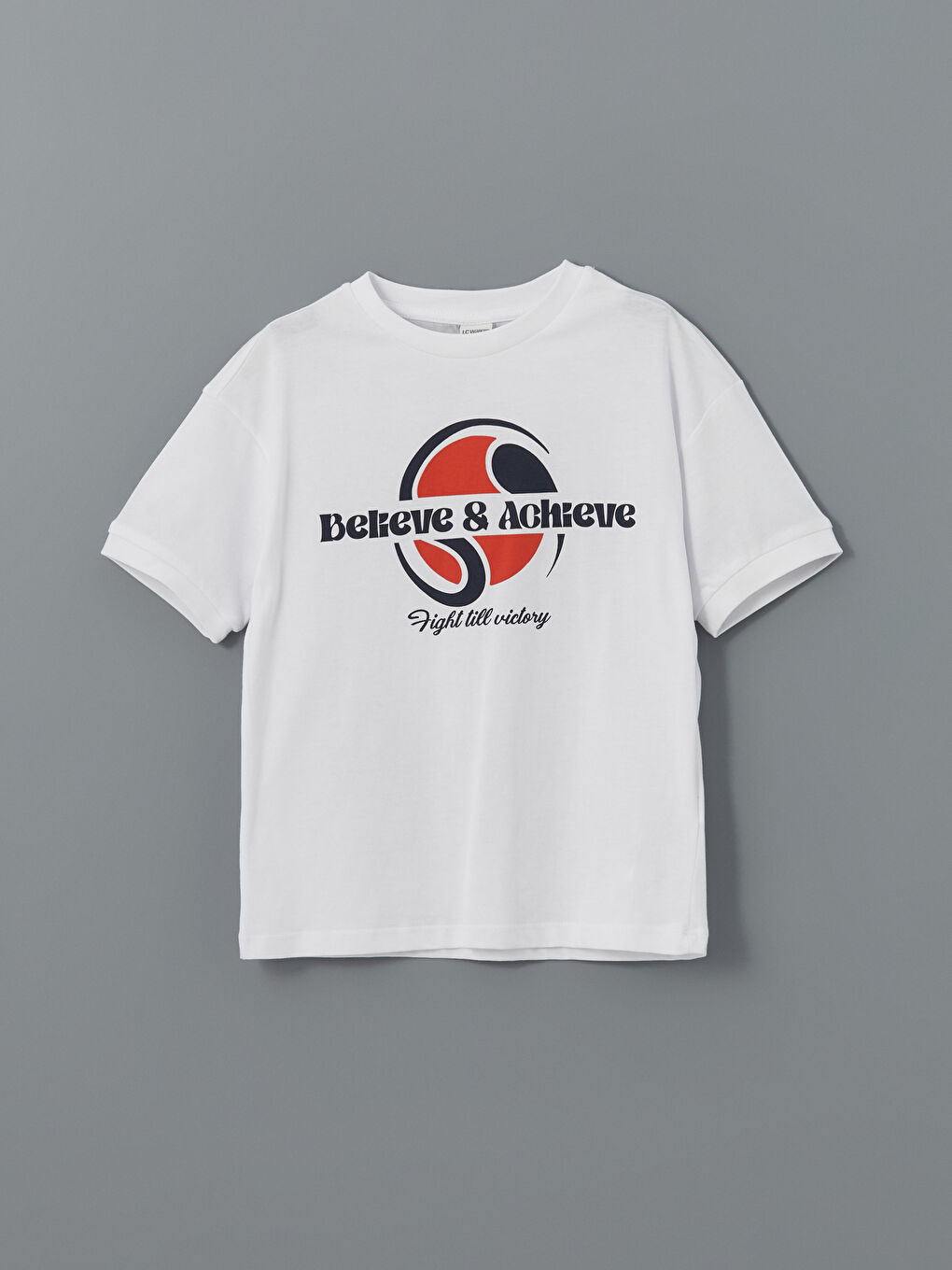 T-shirt pour Garçons à Col Rond