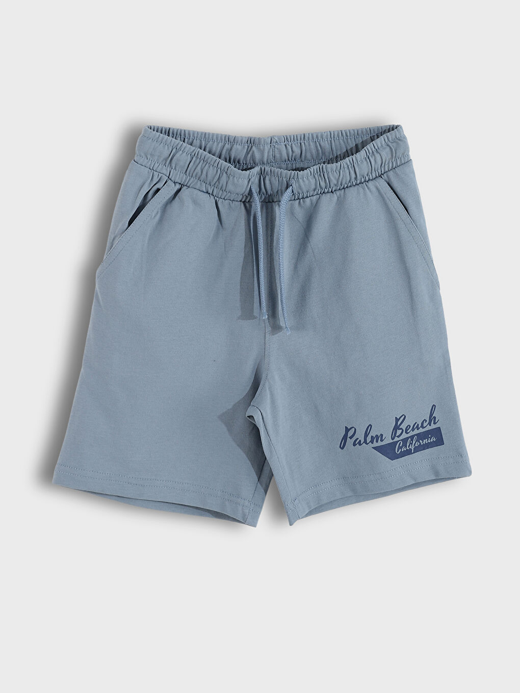 Crew Neck Printed Boys' T-Shirt and Shorts 2 Pack Set-2