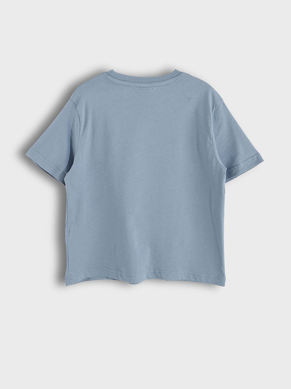 Crew Neck Printed Boys' T-Shirt and Shorts 2 Pack Set-3