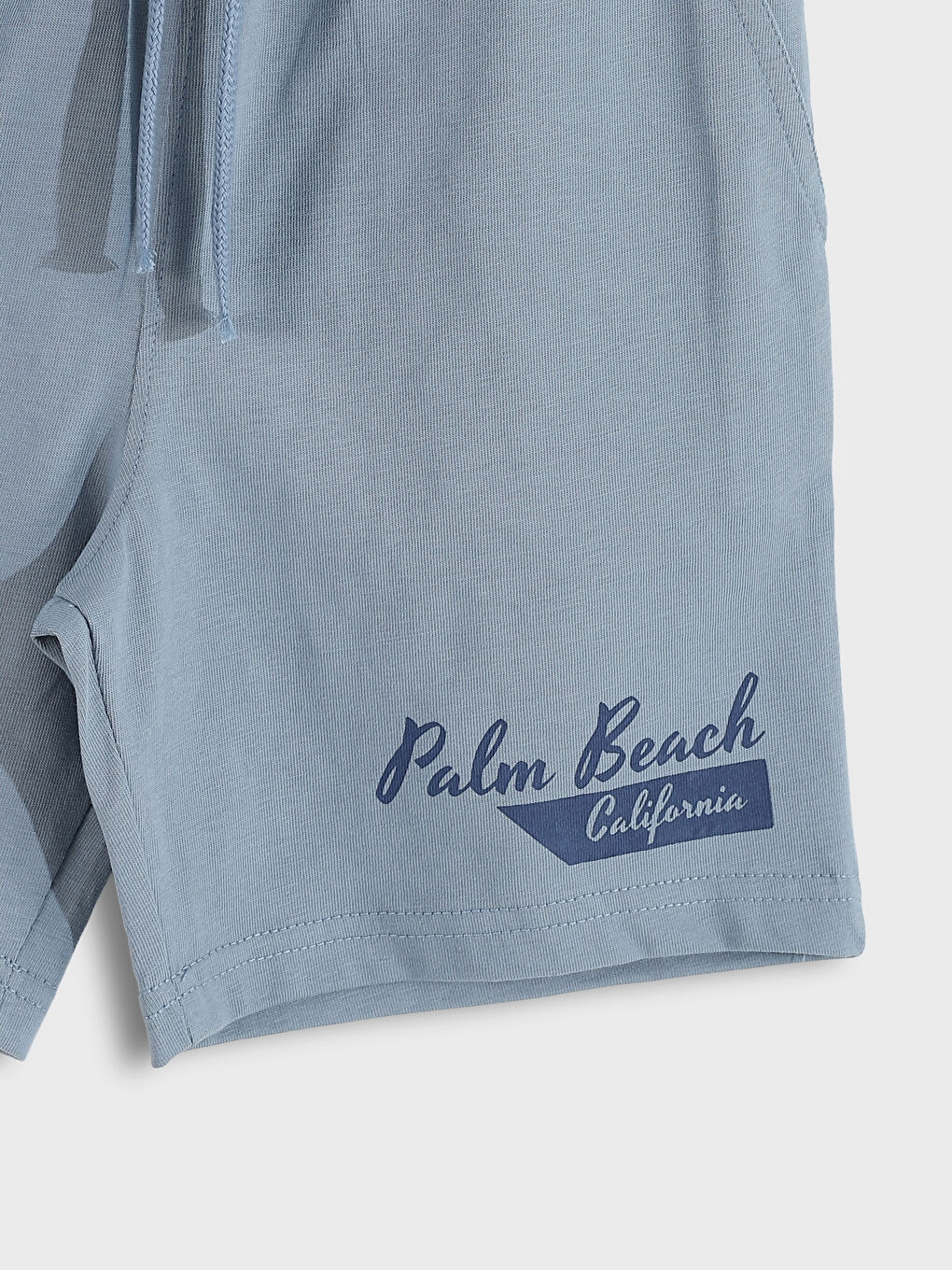 Crew Neck Printed Boys' T-Shirt and Shorts 2 Pack Set-6