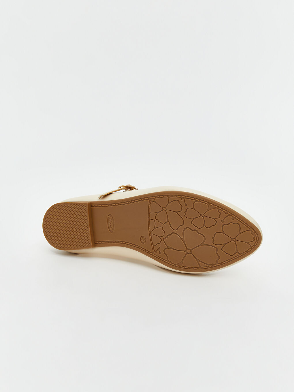 باليرينا مسطحة جلد صناعي للسيدات-3