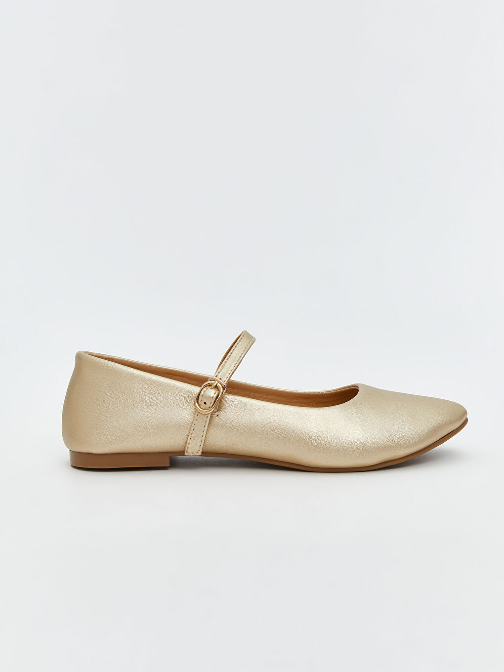 Faux Leather Women's Ballet Flats-1