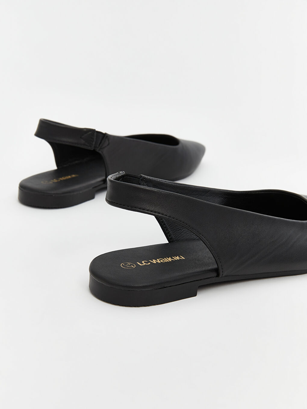 Faux Leather Women's Ballet Flats -S5JP66Z8-HUC