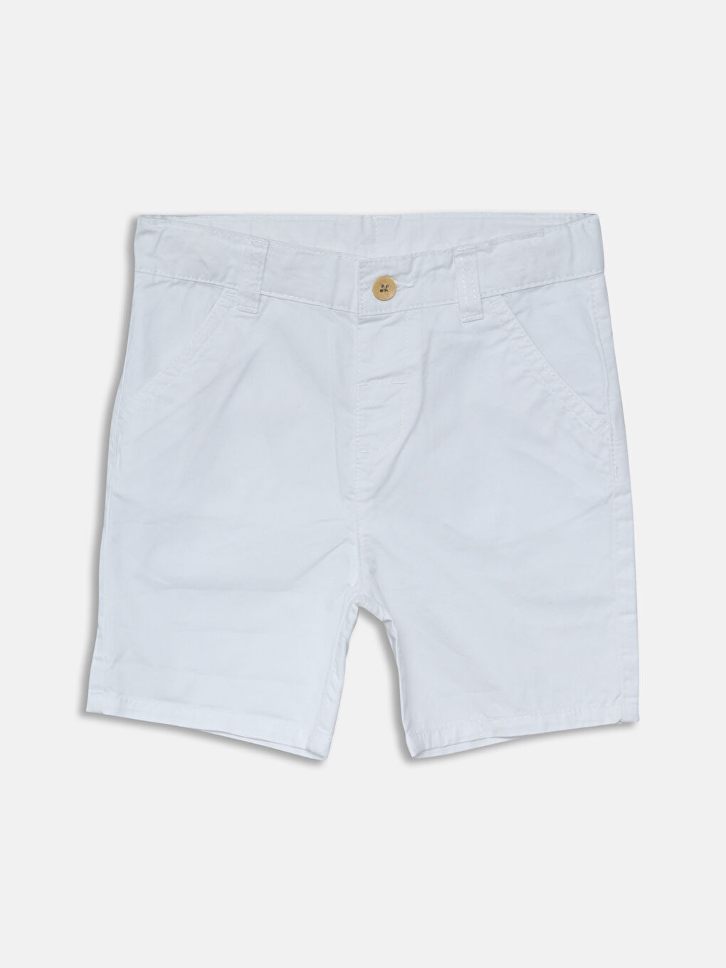 Kısa Kollu Desenli Erkek Bebek Gömlek ve Şort 2'li Takım-2