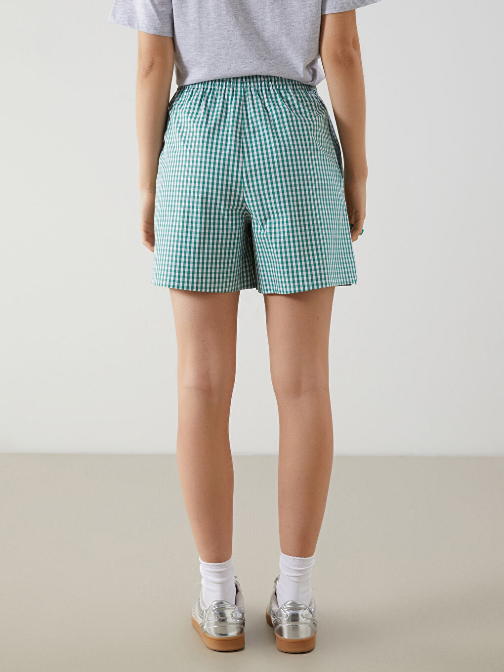 Woman GREEN Shorts -S5JQ22Z8-YVQ