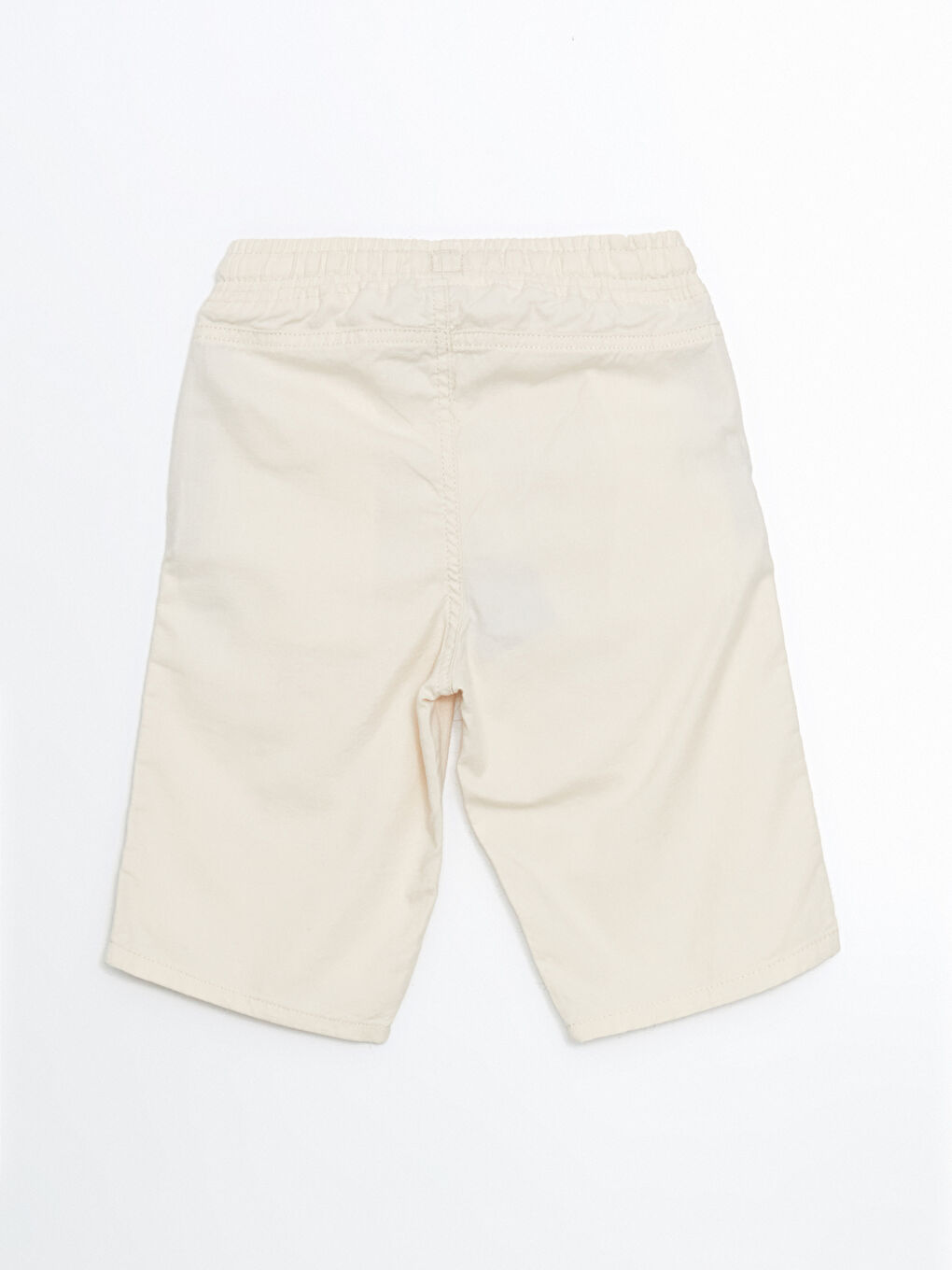 Ekru Beli Lastikli Keten Karışımlı Erkek Çocuk Roller-2