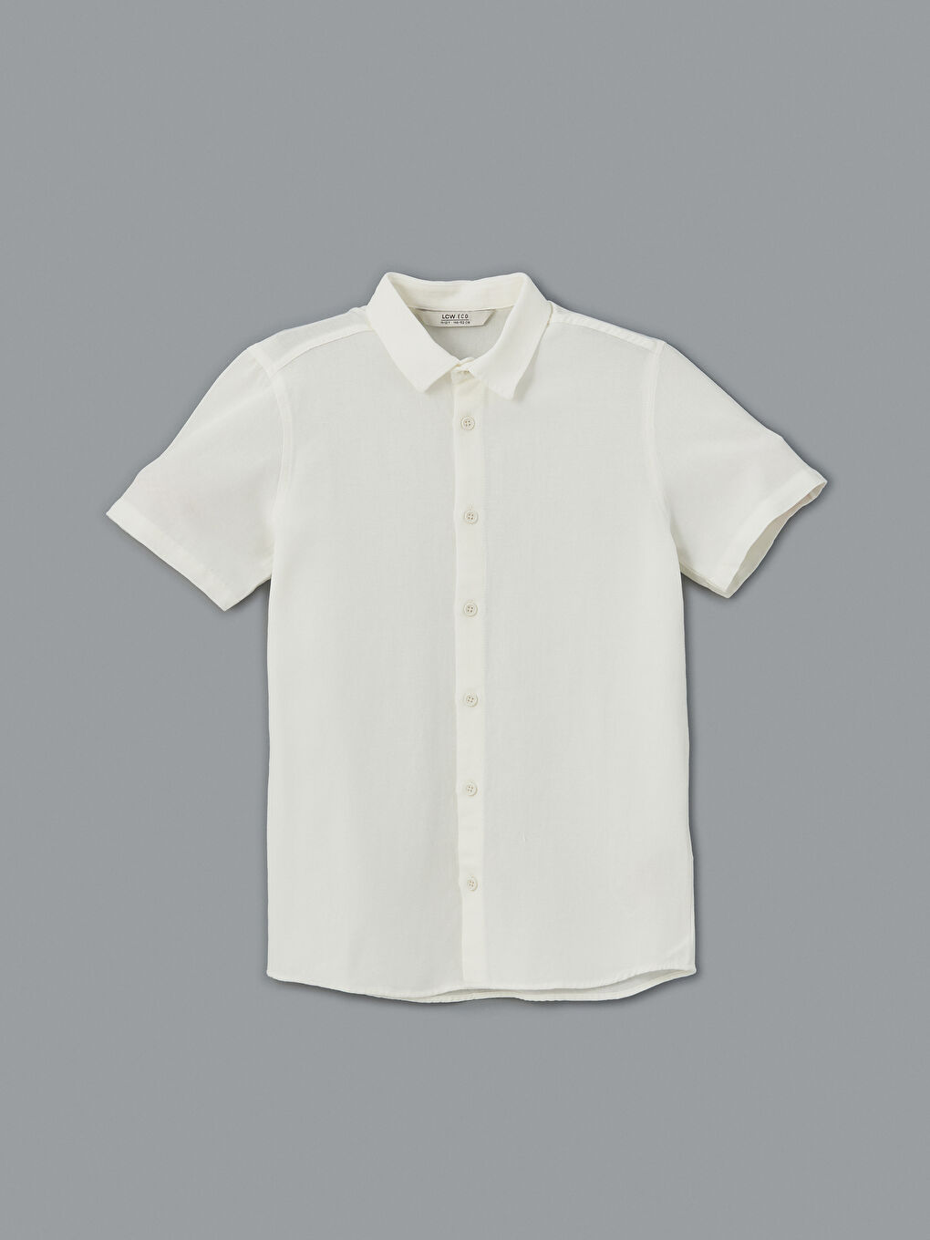 Ekru Basic Erkek Çocuk Gömlek