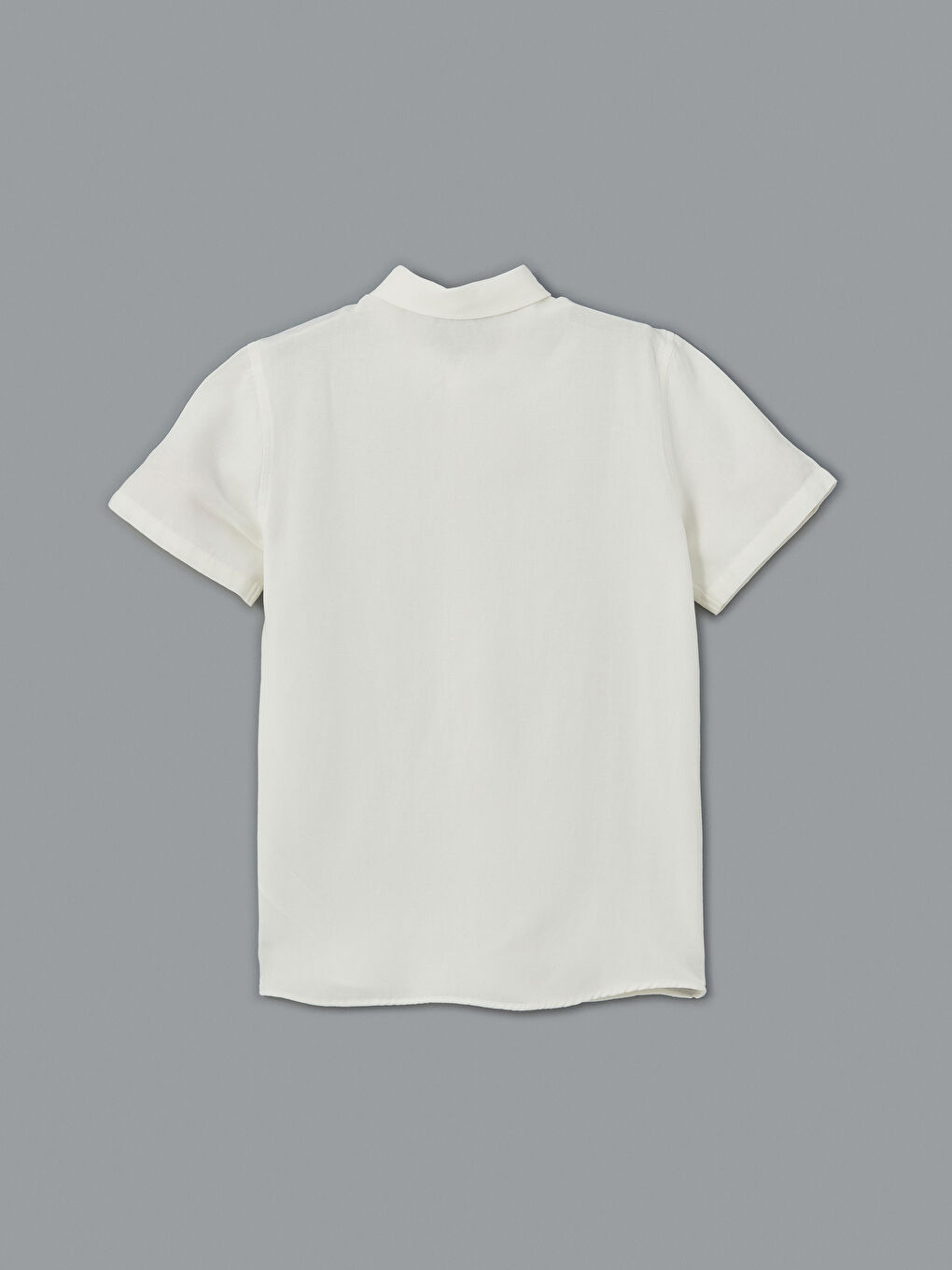 Ekru Basic Erkek Çocuk Gömlek-1