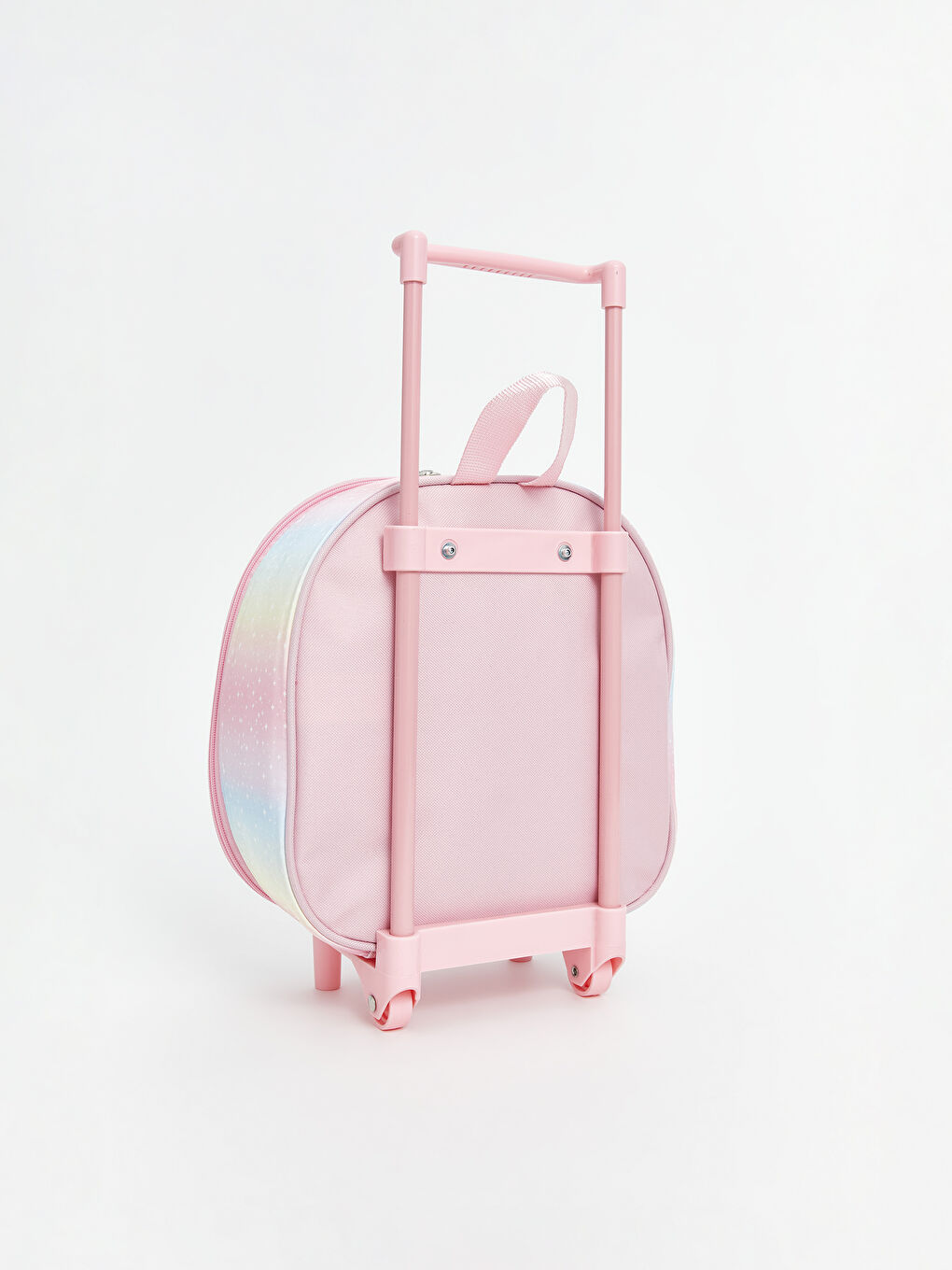 LCW ACCESSORIES Pembe Baskılı Kız Çocuk Çekçekli Çanta - 1