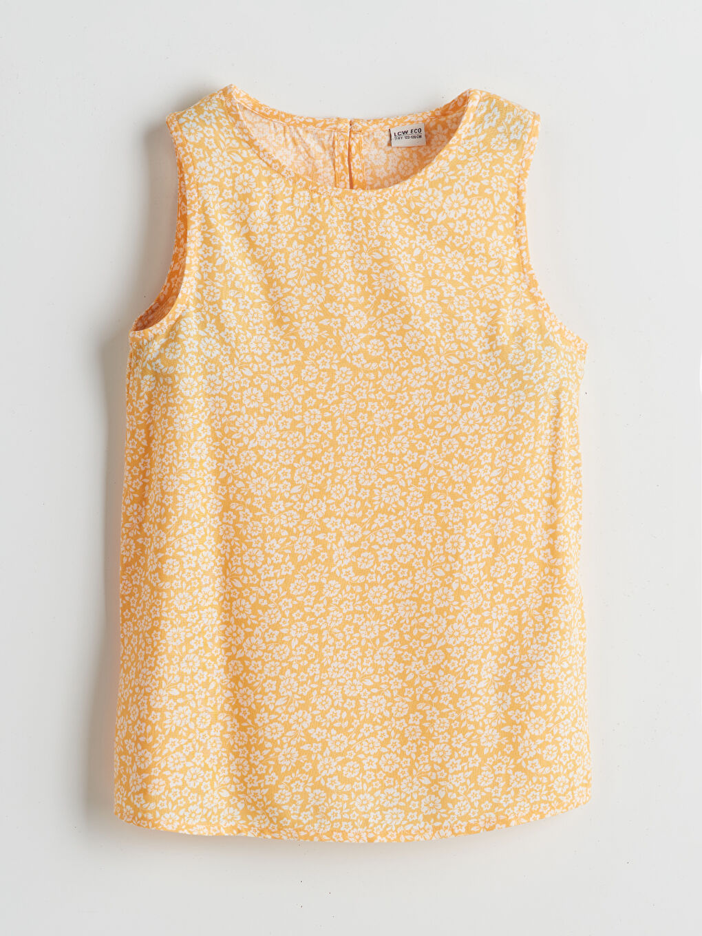 Crew Neck Floral Girl's Blouse -S5JR23Z4-LSR