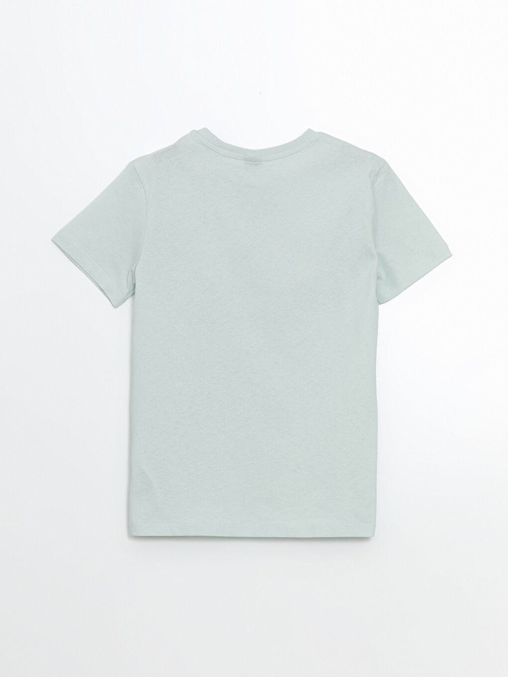 Crew Neck Printed Boy's T-Shirt -S5JR43Z4-G2E
