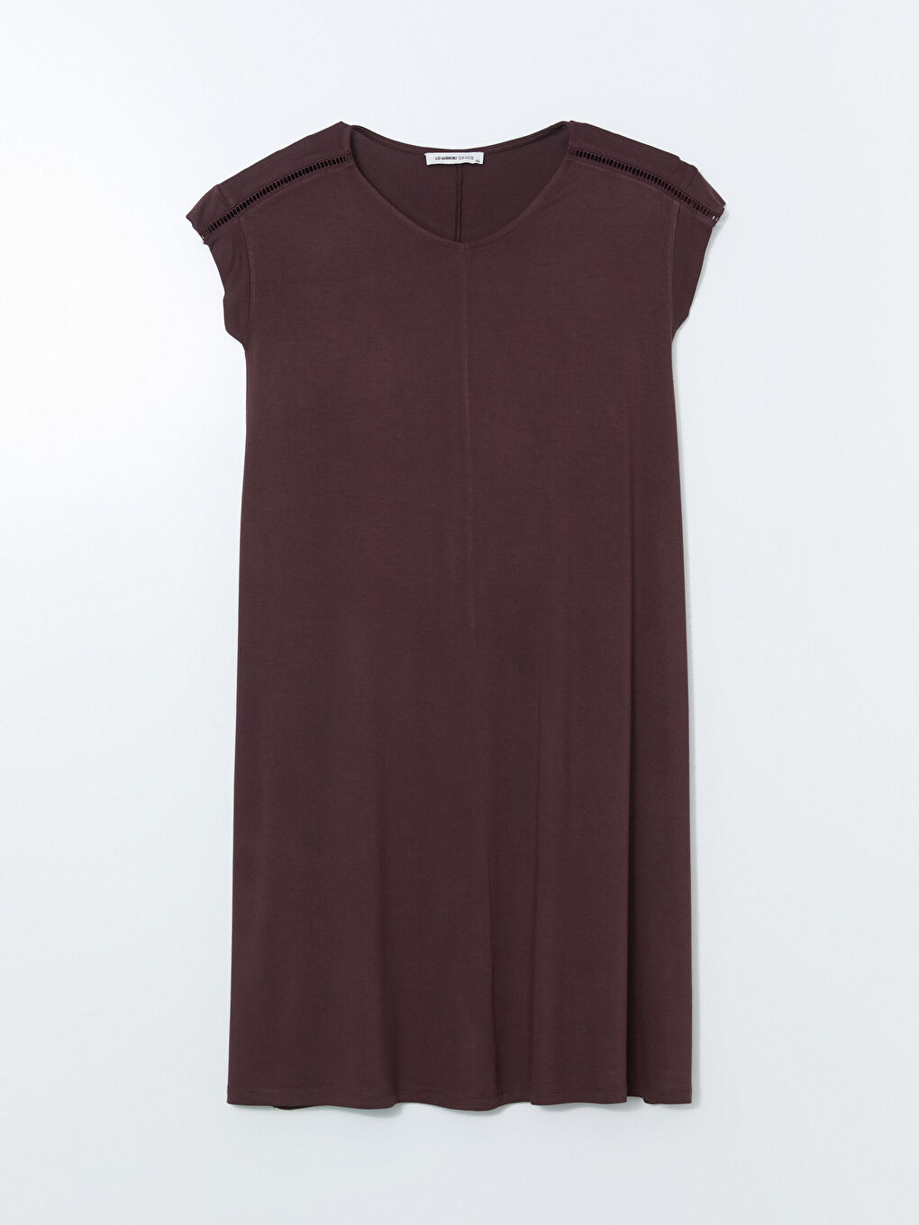 V Neck Women's Dress -S5JR46Z8-HHD
