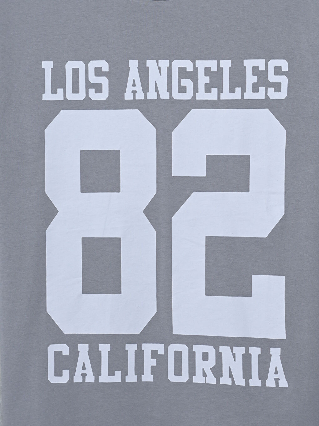 XSIDE Crew Neck Los Angeles Printed Women's T-Shirt -S5JR87Z8-Z2Y