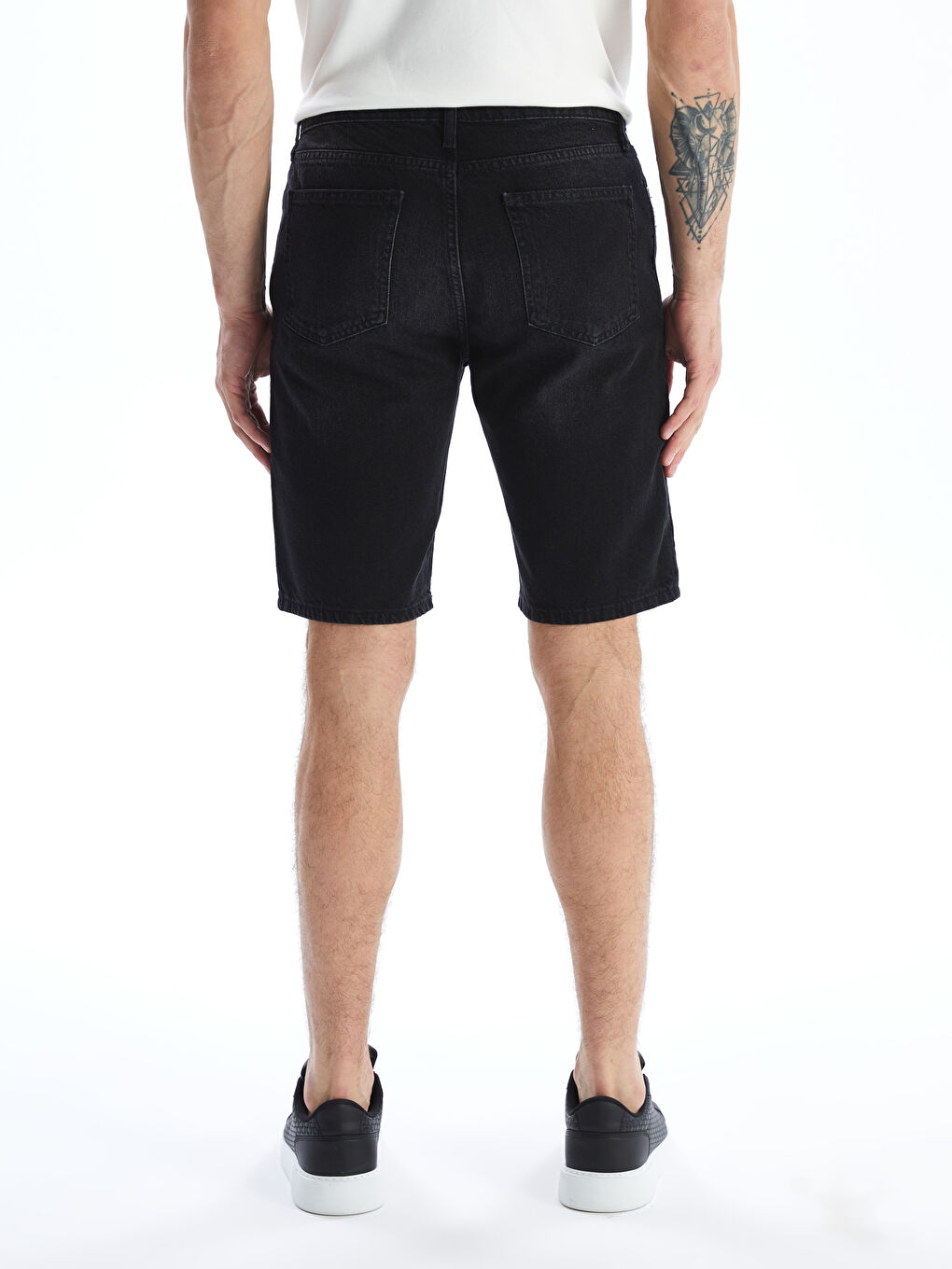 Standard Fit Men's Jean Shorts -S5JS01Z8-326