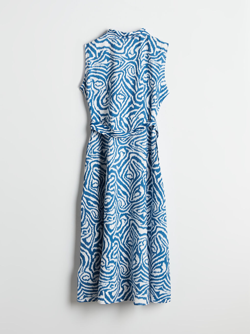 LCWAIKIKI Classic Patterned Shirt Dress -S5JS83Z8-LSJ