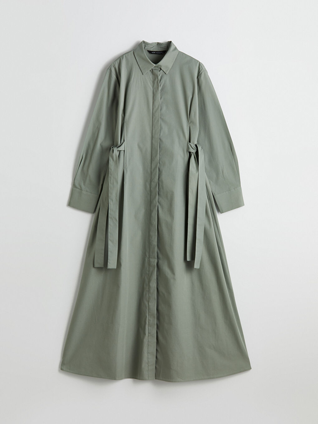 Woman GREEN Shirt Dress -S5JS90Z8-Z7K