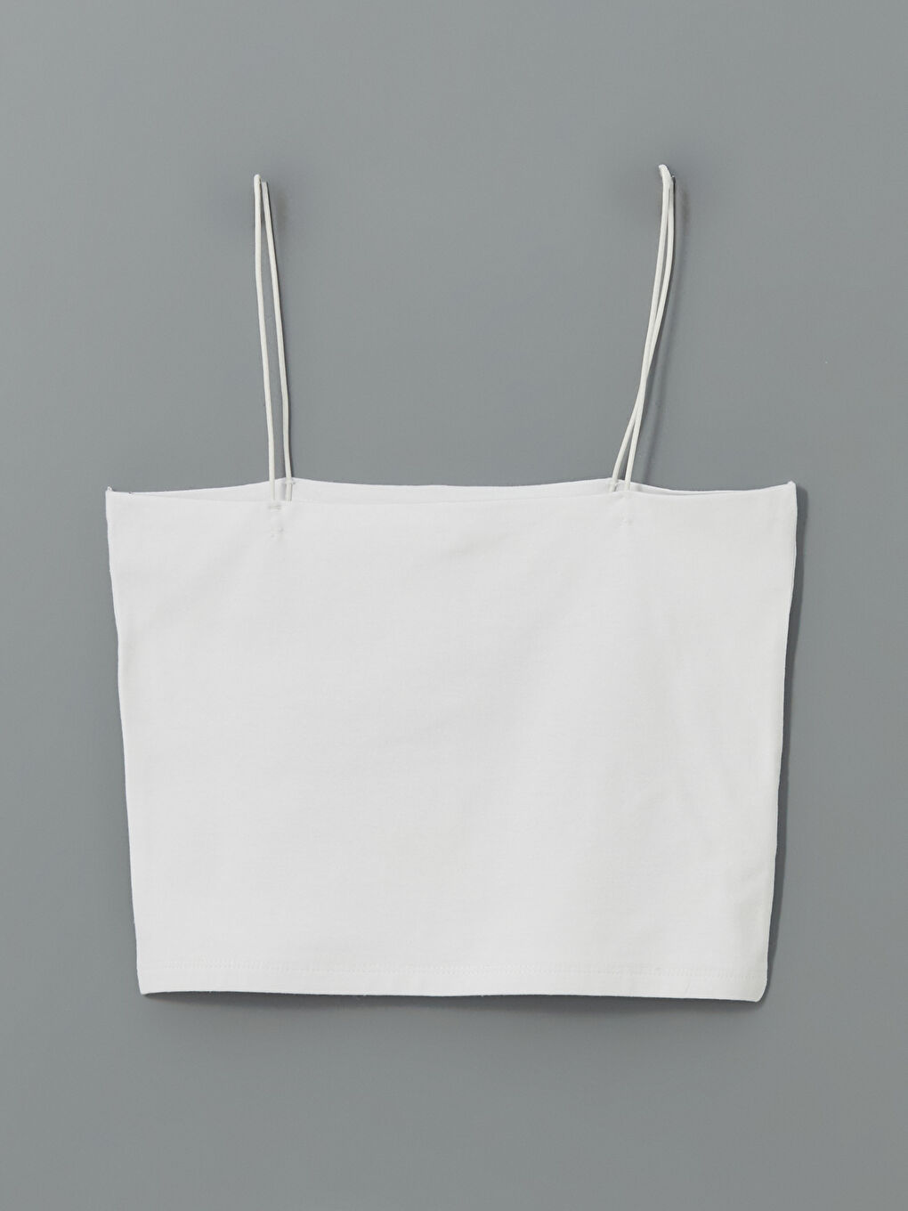Woman WHITE Crop Top -S5JT03Z8-Q6K