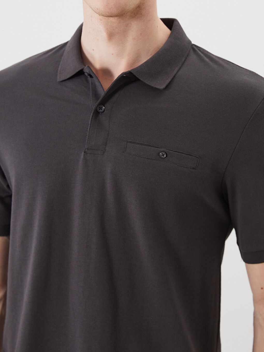 Men's Polo Neck T-Shirt-2