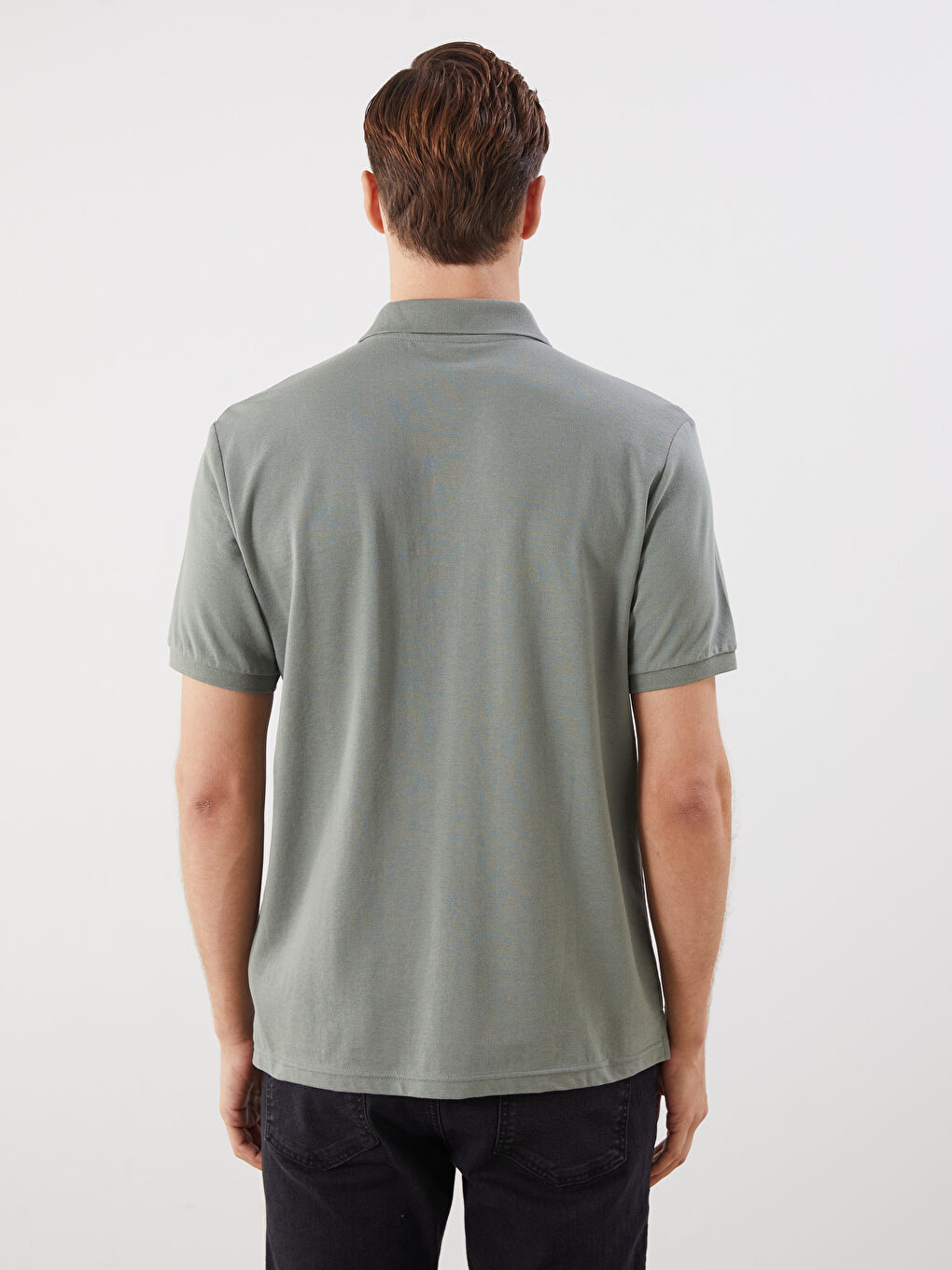 LCWAIKIKI Classic Men's Polo Neck T-Shirt -S5JT24Z8-YNY