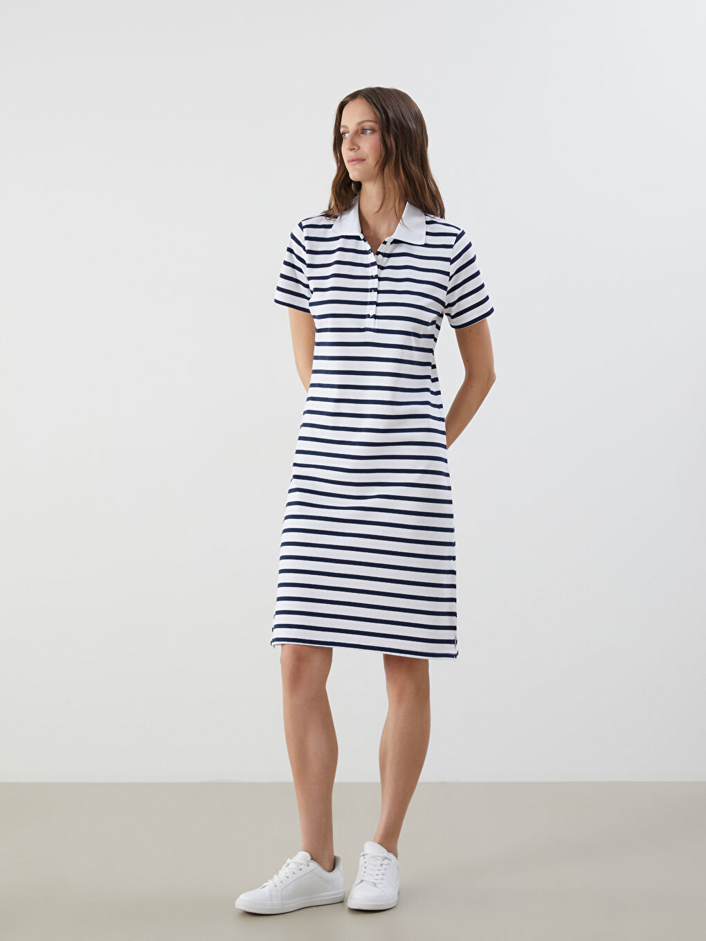 LCWAIKIKI Classic Woman NAVY Dress -S5JT25Z8-LGS