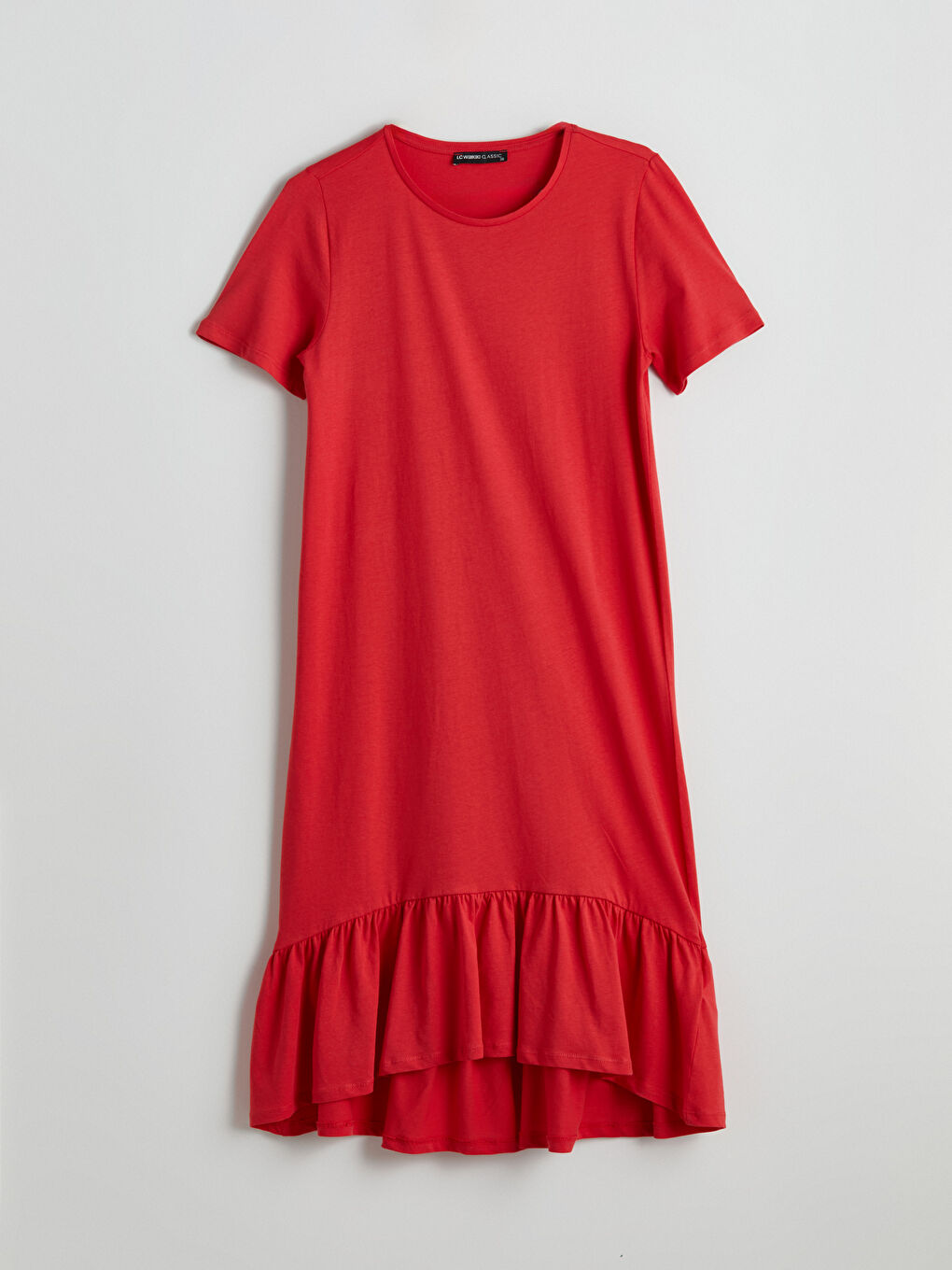 LCWAIKIKI Classic Crew Neck A-Line Dress -S5JT89Z8-CSY
