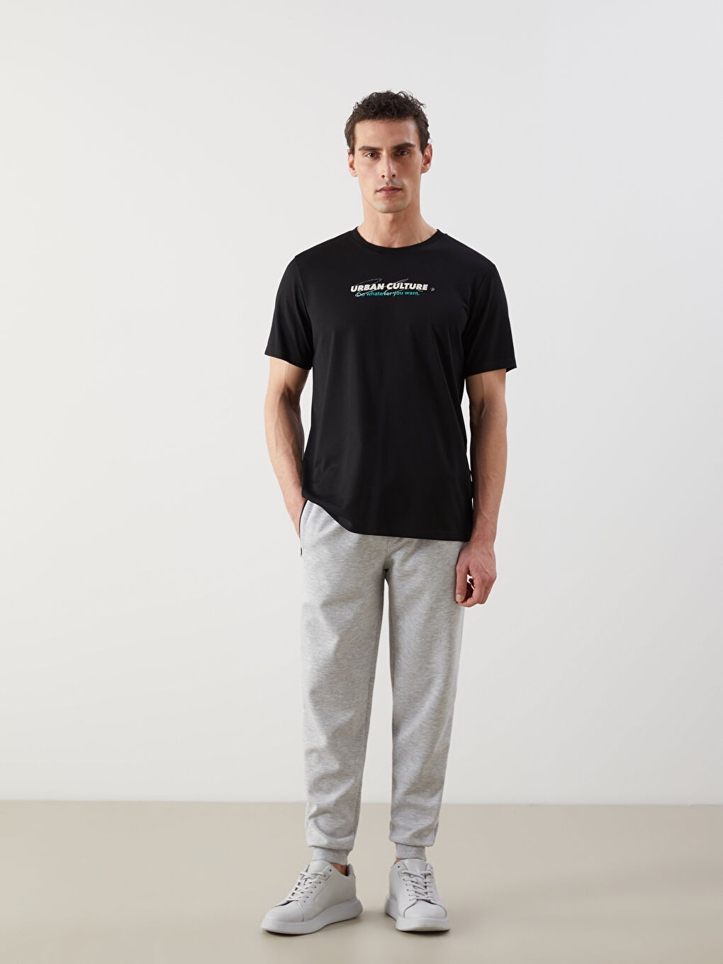 Standard Fit Men's Jogger Sweatpants -S5JU10Z8-EEY