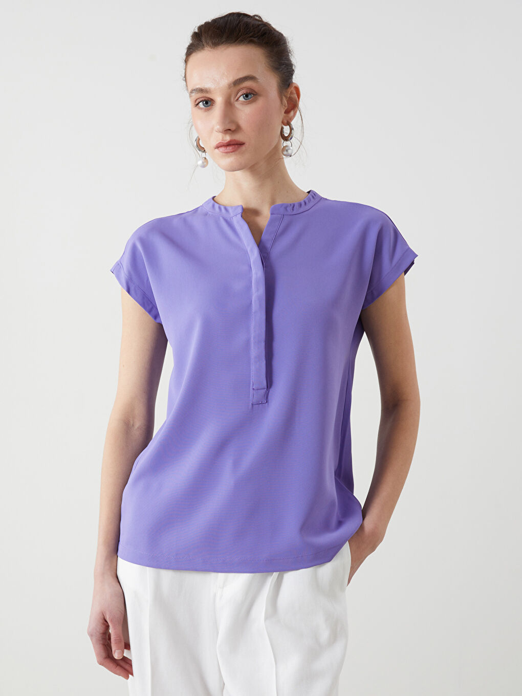 Crazy Collar Women's Blouse -S5JU18Z8-MDW