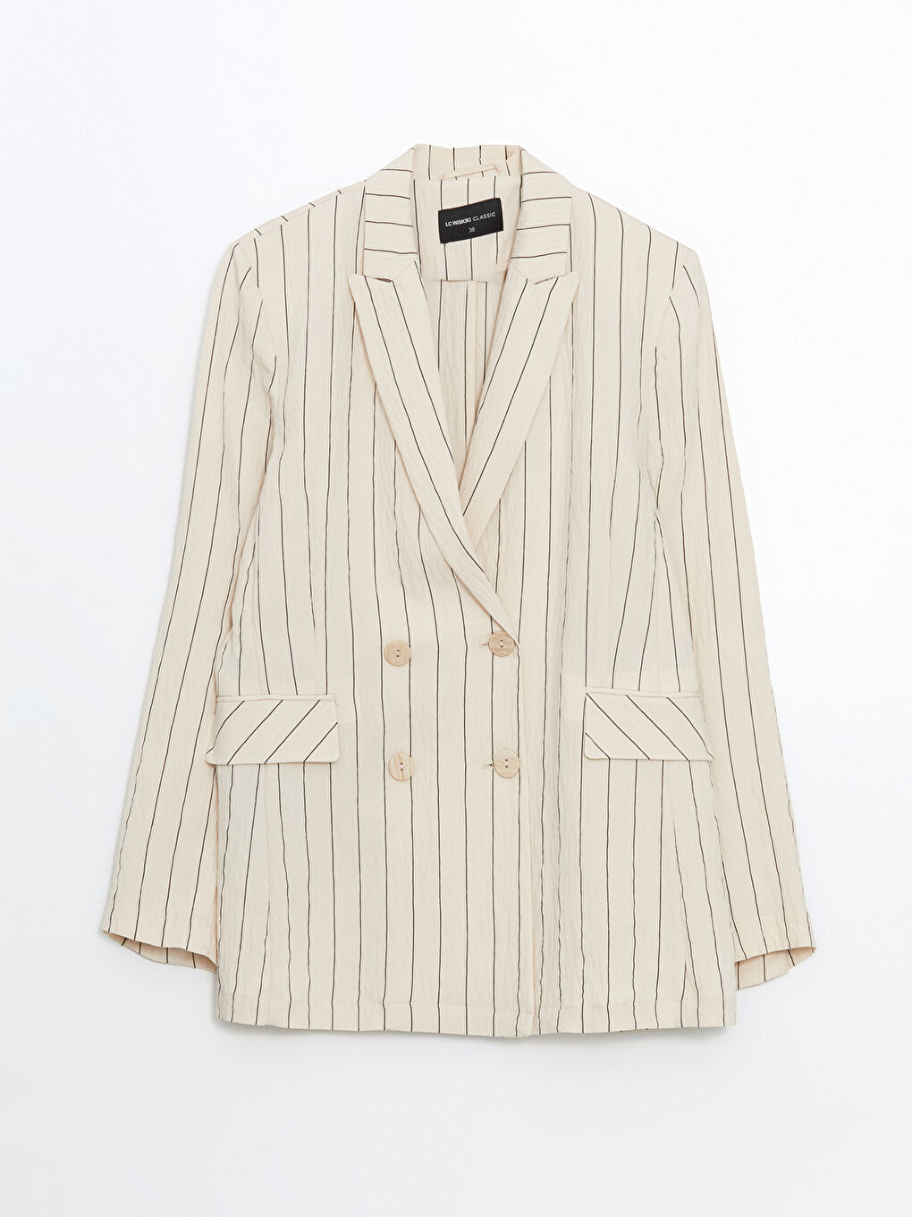 Striped Women's Blazer Jacket -S5JU31Z8-ELZ