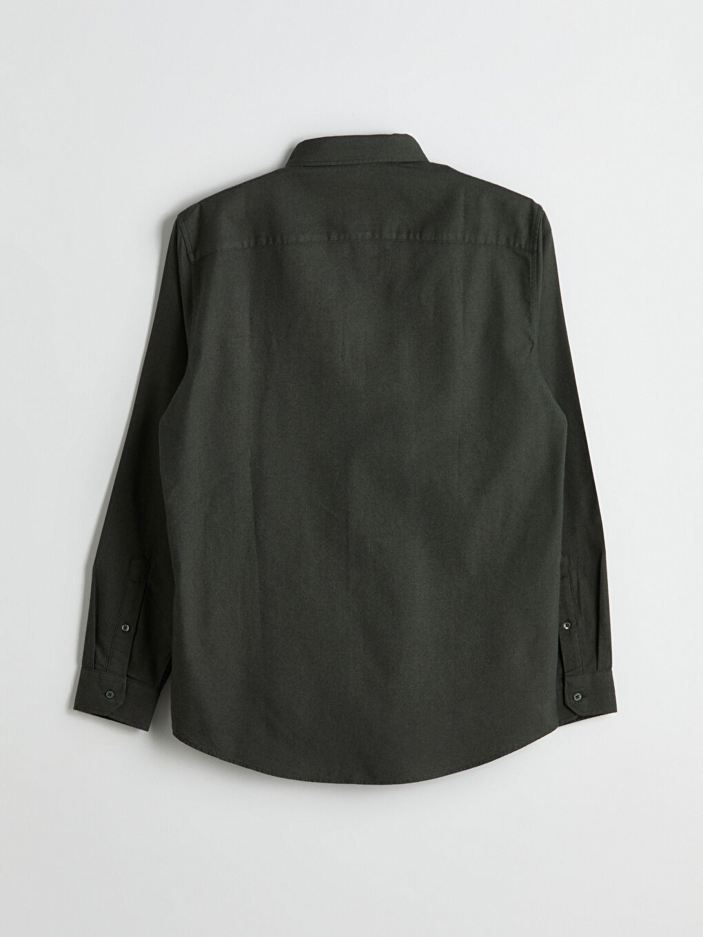 Usko Krojena Muška Košulja Dugi Rukav Dobi Tkanina-5