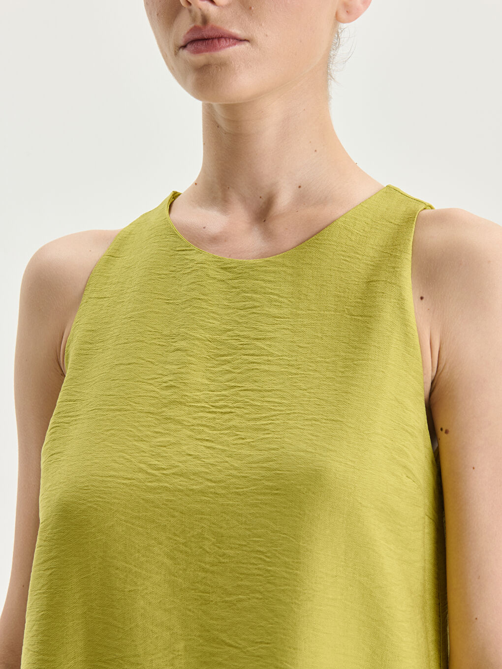 Crew Neck Mini Dress -S5JU69Z8-GCQ