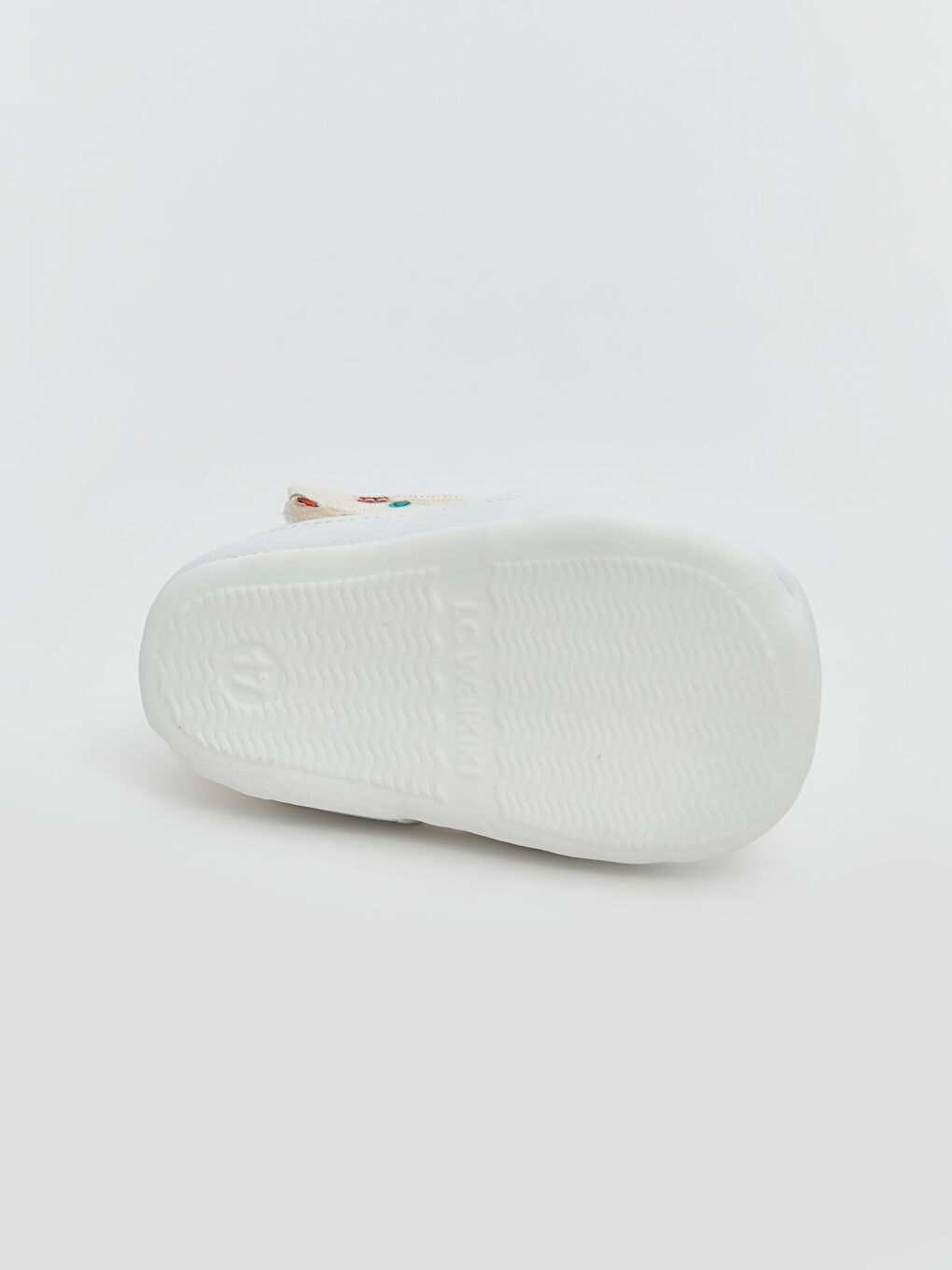 أحذية ما قبل المشي للبنات الرضع بطباعة الكرز مع غلق ڤيلكرو-3