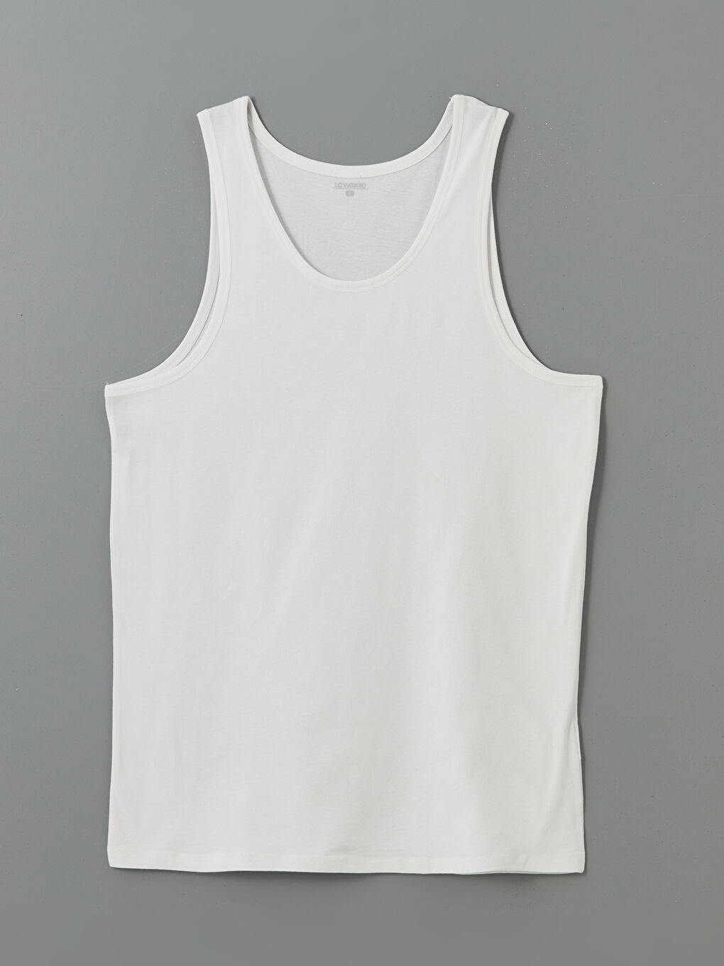 LC WAIKIKI U Neck Jersey Men's Vest 2 Pack -W51659Z8-CVL